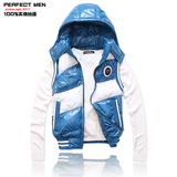 culk-祺艺 新款<em>坎肩</em> <em>马甲</em> 男士 韩版 <em>保暖</em> 连帽 秋