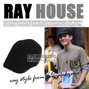 2012 qiu dong  latest boom male exclusive classical money black beret canvas son male money cap