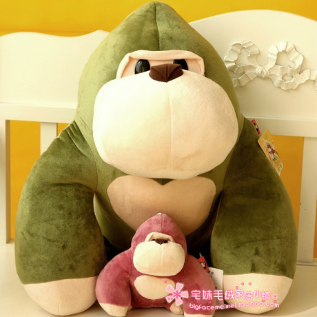 特价 彩色猴子猩猩公仔 大明猩公仔吸盘玩偶 大