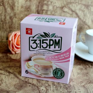  台湾进口食品 三点一刻奶茶经典玫瑰花果
