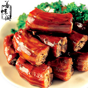  [书生] 浙江杭州善味阁卤鸭脖80g(93)一次吃过瘾 高汤鲜卤 特产