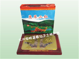  东北 大兴安岭 九色鹿品牌 鹿茸片二杠