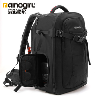  安诺格尔双肩摄影包 专业单反相机包/侧开摄像机背包拉杆箱A2116