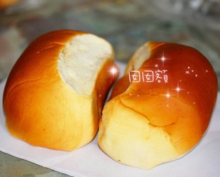  上海特产零食品白玉兰面包房 白脱小球 甜糕点心早点小吃6只500克