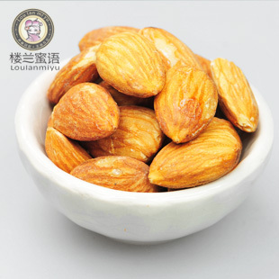  楼兰蜜语 新疆特产 零食 特级巴旦木仁杏仁260g 4袋包邮
