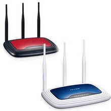 三皇冠 TP-LINK 300M 无线路由器 TL-WR941N 三天线 穿墙王 WIFI