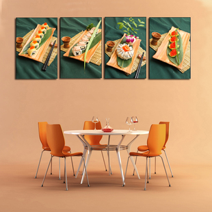  蓝图 日本美食料理寿司店 日式餐厅餐饮酒楼酒店宾馆 挂画无框画
