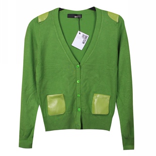 2012 spring clothing best-selling new Europe and  United States joining together for skin joker V long-sleeved sweater cardigan female