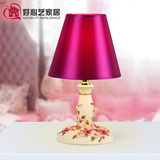 特價(jià)新品三色堇小臺(tái)燈 浪漫唯美奢華臺(tái)燈 Novelty/好心藝
