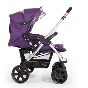 Europe JOLLY-JASS folding two-way baby car oversized round umbrella baby stroller strong shock absorbers