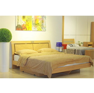 万力家具板式床双人床1.8/1.5米家具现代简约能讲价多少特价买图片