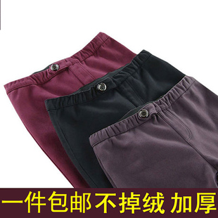  包邮秋冬新款韩版冬季加绒加厚打底裤铅笔裤女长裤子女装大码女裤
