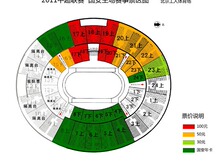 2012 国安球票 北京国安VS贵州人和50 100 150 散票【现票】