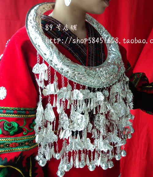 苗族舞蹈服装演出服银饰头饰帽子银项圈新娘装女装 施洞大项圈|ruв категории Ручная работа, национальных меньшинств, в особенности ремесла, мяо характеристики, мяо серебро - от Buy2taobao.com для оказания профессиональной услуги покупки агента Taobao
