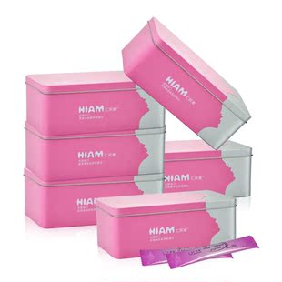  汇妍美纯深海鱼胶原蛋白粉 法国3g*207支送4瓶葡萄籽1瓶蜂蜜