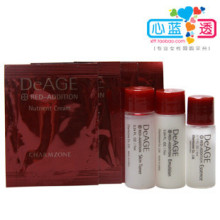 C137 金冠心蓝~韩国代购 婵真 红酒DeAGE瑞迪艾小7件套 美白保湿