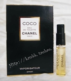 CHANEL香奈儿/黑色COCO小样 香水/试管香水 专柜正品女士买一送一