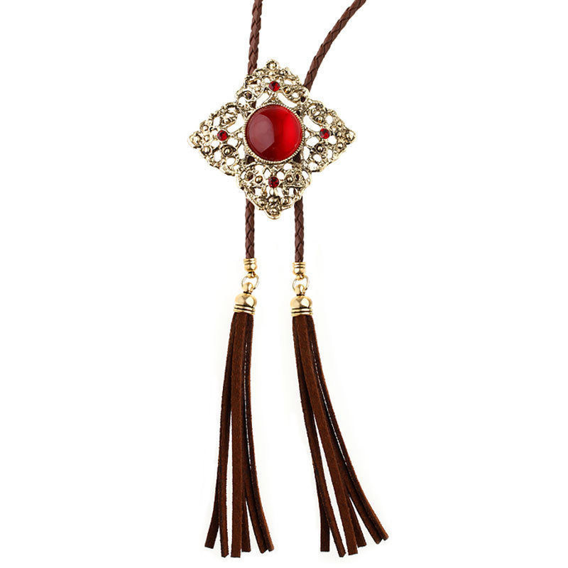 新年原创毛衣链 女...