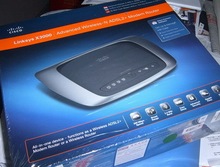 CISCO 思科 Linksys X3000 无线路由器,带ADSL猫,USB,现货有图