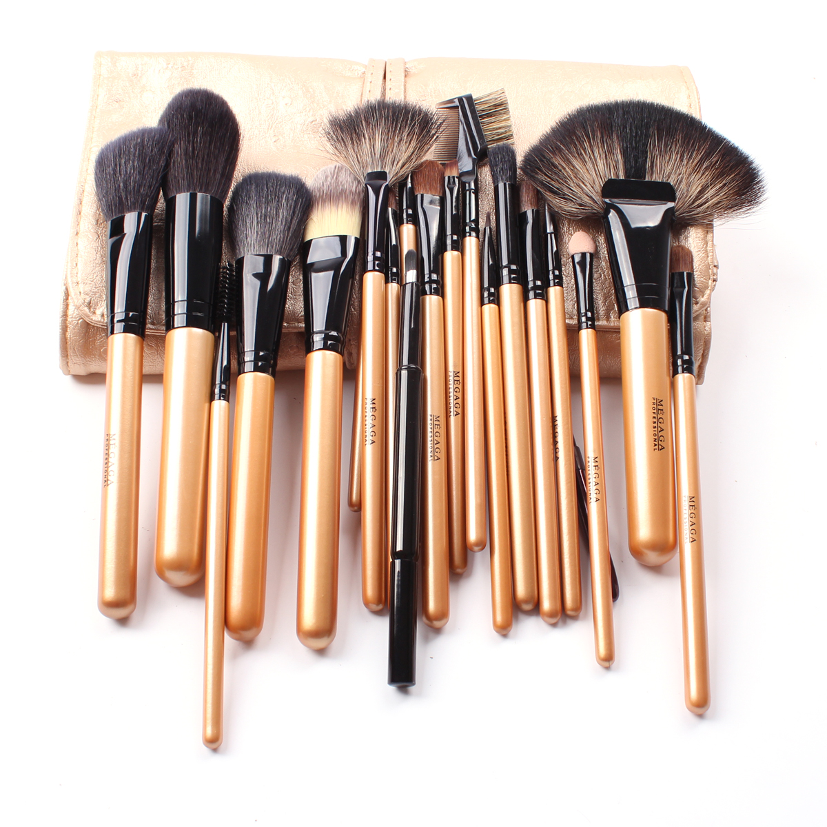 MEGAGA美妆工具 化妆师专用 20支羊毛化妆刷