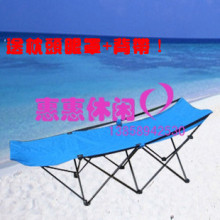 （买一送三）午休可拆洗双层加厚面料折叠床[沙滩床]午休床