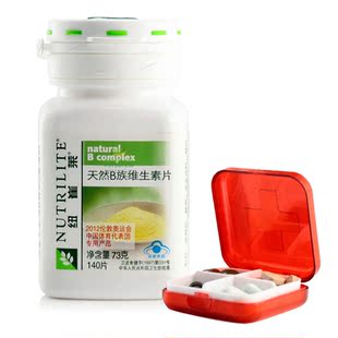  安利维生素b族片VB 国产安利纽崔莱维生素B族片140片 正品包邮