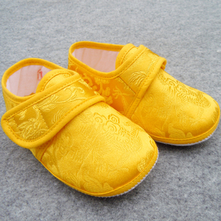  老北京布鞋 虎头鞋 学步鞋宝宝鞋婴儿配唐装的单鞋 宝宝虎头鞋