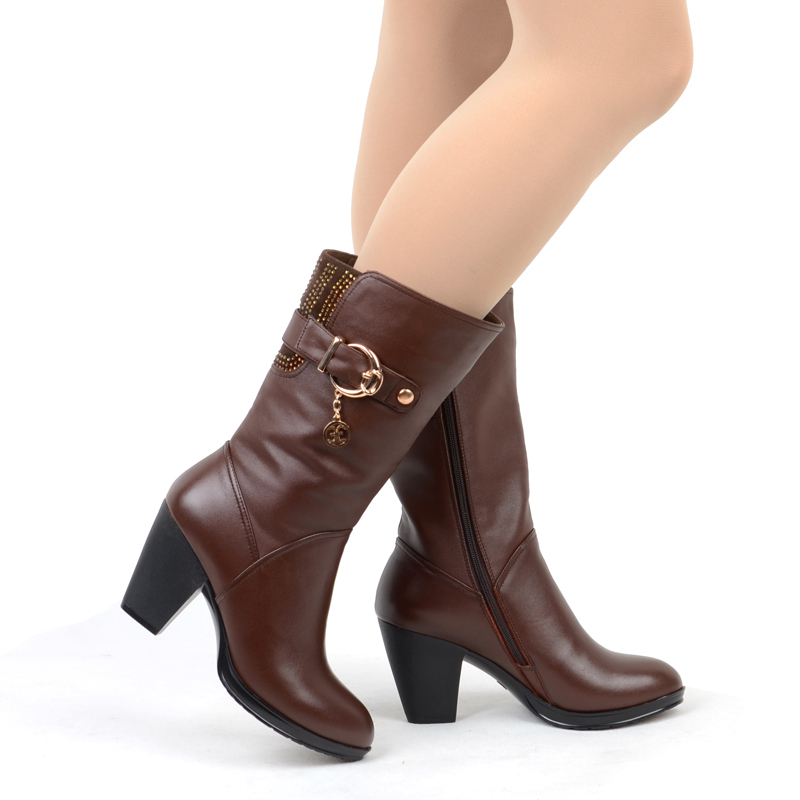 丽皮靴旗舰店,百丽皮靴价格,高跟皮靴踩睾丸 -