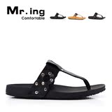 Mr.ing 2012春夏新品 时尚男鞋 居家人字拖 潮流舒适拖鞋 T328