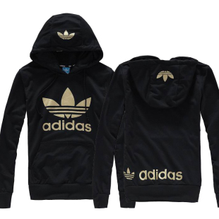  阿迪达斯帽t 三叶草 adidas 连帽长袖卫衣 男女款保暖秋冬装 薄款