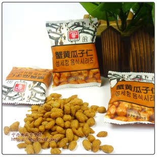  甘源蟹黄瓜子仁 休闲零食日式葵花籽瓜子仁0.36元/小包 50包