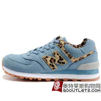 上下架计划:新款New balance新百伦韩国正品代购男鞋女鞋复古牛仔豹纹ML574VV