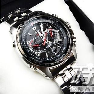  9年4皇冠老店 正品卡西欧多功能 光能电波男表EQW-M710DB-1A1