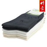竹爱竹纤维袜子 男士夏季/春秋薄袜子 抗菌防除臭袜 批发10双包邮