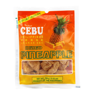  【菲律宾进口】 宿雾 CEBU 顶级菠萝干 凤梨干100g 宿务