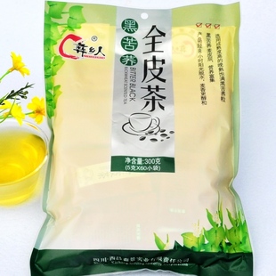  年货包邮 彝乡人黑苦荞全皮茶300克四川凉山黑苦荞麦养生茶