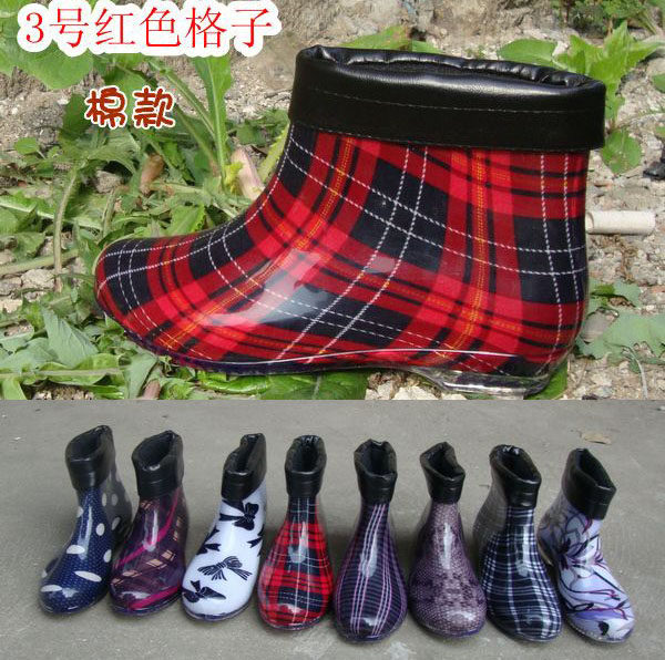 1102水鞋雨靴套鞋女雨鞋时尚外贸防水防滑成人雨鞋雨鞋平跟时尚