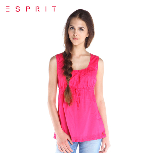  3折 ESPRIT EDC系列 女款全棉小背心DRE0352O现价78