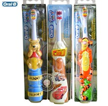 冲皇冠 现货特价 博朗Oral-B 欧乐B 迪士尼儿童牙刷 卡通电动牙刷