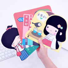 三金冠 日韩创意文具 可爱卡通 安藤木子 防滑鼠标垫 40g
