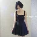 WISH LIST 甜美俏佳人最爱 雪纺毛毛点背心裙 超特 