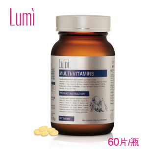  lumi品牌多种维生素片 VA VB族VD复合维生素均衡多维营养天然保健