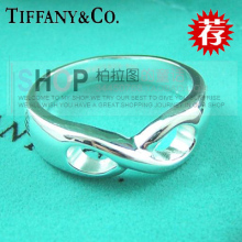 Tiffany 8 palabras ring ring plata de ley 925 cajas de regalo de la joyería