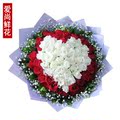 爱尚 66朵玫瑰花束爱情鲜花速递北京鲜花店上海送花同城鲜花配送