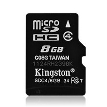 金士顿 TF卡 8G microSD卡手机内存卡闪存卡 正品特价包邮 送卡套