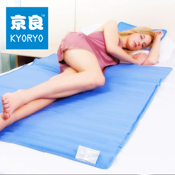 京良凝胶冰垫凉垫 多用途豪华双人套装2X90X140+2X30X40经典款