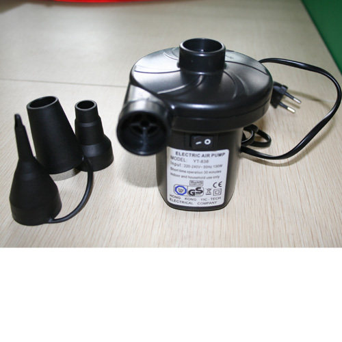 高能充放两用3气嘴电动气泵220V,功率更大!充气床垫，游泳池等