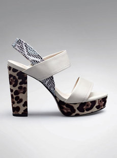 Dream Basha crude with high leather Sandals shoes Leopard new 2012 122,512,222