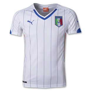 2014巴西杯意大利客场球衣国家队短袖足球服