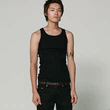Homme 韩国风格修身纯棉男装背心